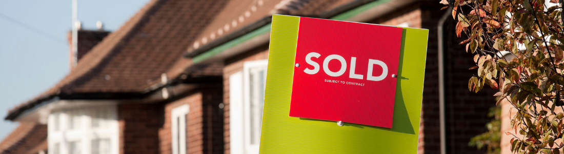 House sold sign