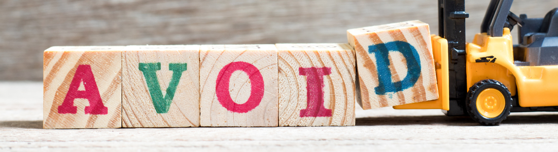 Avoid spelled on wooden blocks: what you should avoid putting in your Will