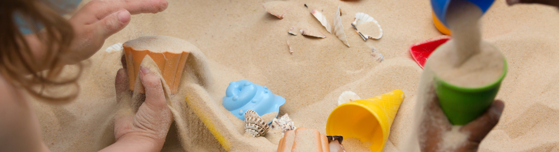 Children playing in a sandpit