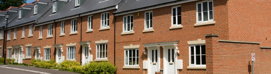 Row of leasehold houses