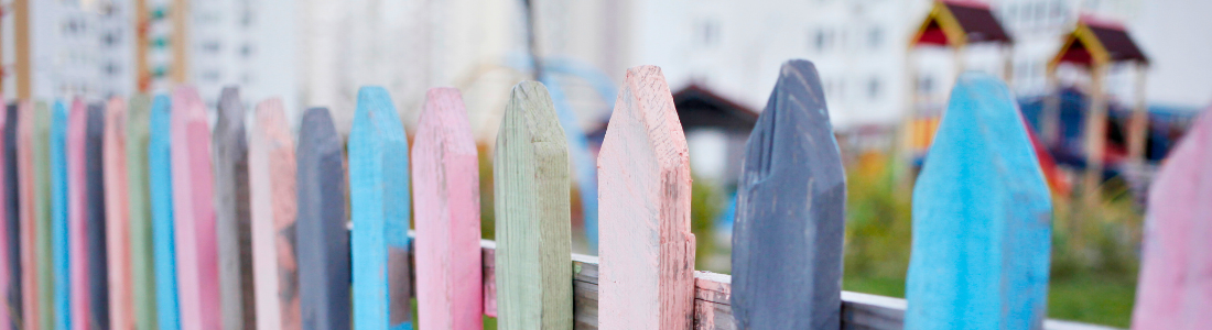 Neighbour's boundary fence